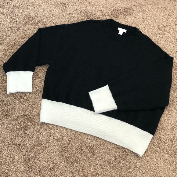 crew neck baggy sweater - Picture 3 of 5
